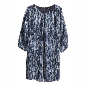 Shift Blue Pattern Dress size 6